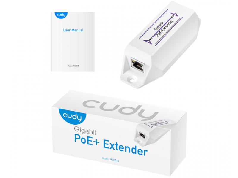 Cudy POE10 Gigabit PoE adapter + Extender