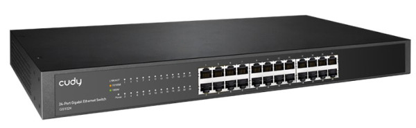 CUDY Switch gigabitni prekidač sa 24 porta GS1024 24-Port 10/100/1000M RJ45 (alt. Teg1024d, PFS3024-24)