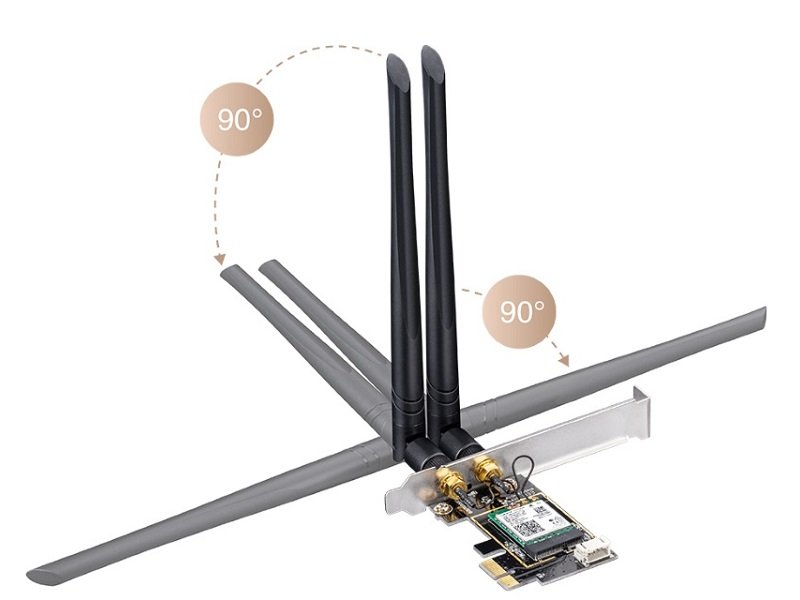 Cudy WE3000 Mrežna karta Wireless Dual Band PCI Express