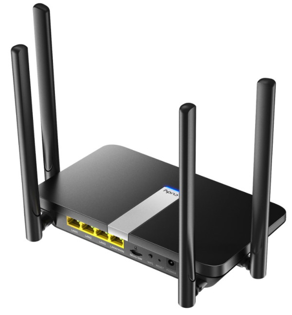 Cudy LT500 WiFi ruter 4G LTE AC1200 Dual Band MESH Dual band 2.4+5Ghz 1W/4L 10/100 4x Antena