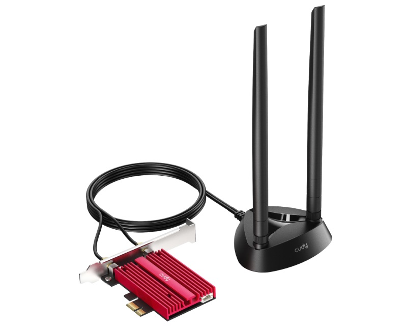 Cudy WE4000 AX3000 Adapter mrežna karta, Crni