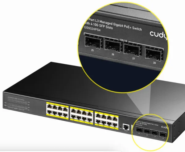 Cudy GS5024S4 Switch 24-portni 4xSFP