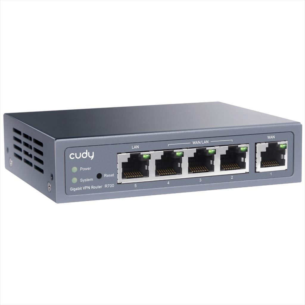 Cudy r700 Net ruter multi-van vpn gigabit 1kvan 3k van/lan 1klan