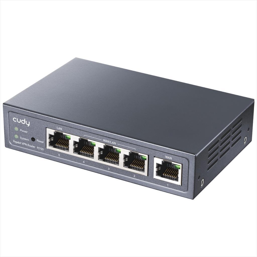 Cudy r700 Net ruter multi-van vpn gigabit 1kvan 3k van/lan 1klan