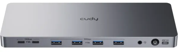Cudy CS700 Docking Station 13u1 10Gbps USB-C Dual 4K 150W PSU