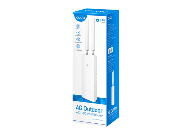 Cudy LT700 AC1200 Indoor/Outdoor 4G Cat 6 Wi-Fi Router