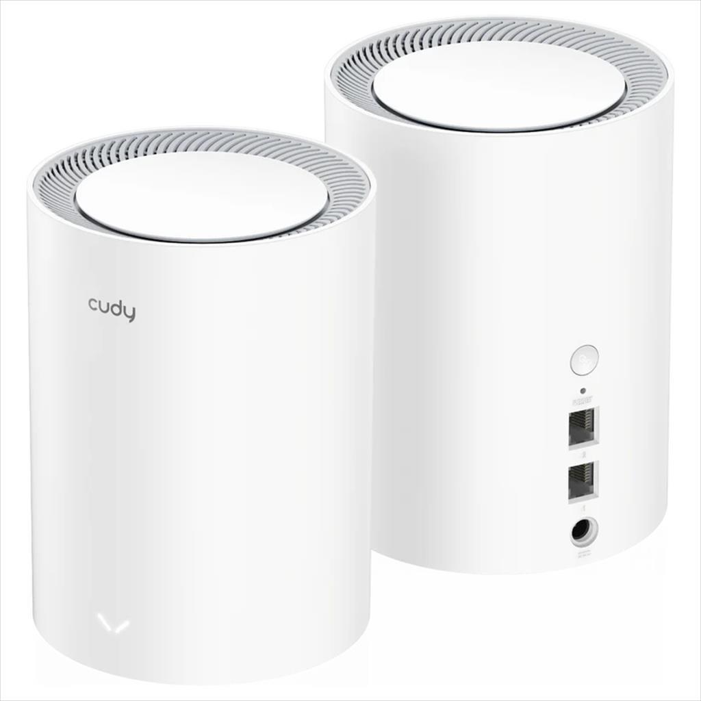 Cudy M30000 Bežični ruter Mesh sistem Ax3000 dvopojasni 2 komada 2,4/5 Ghz 574 - 2402 Mbps