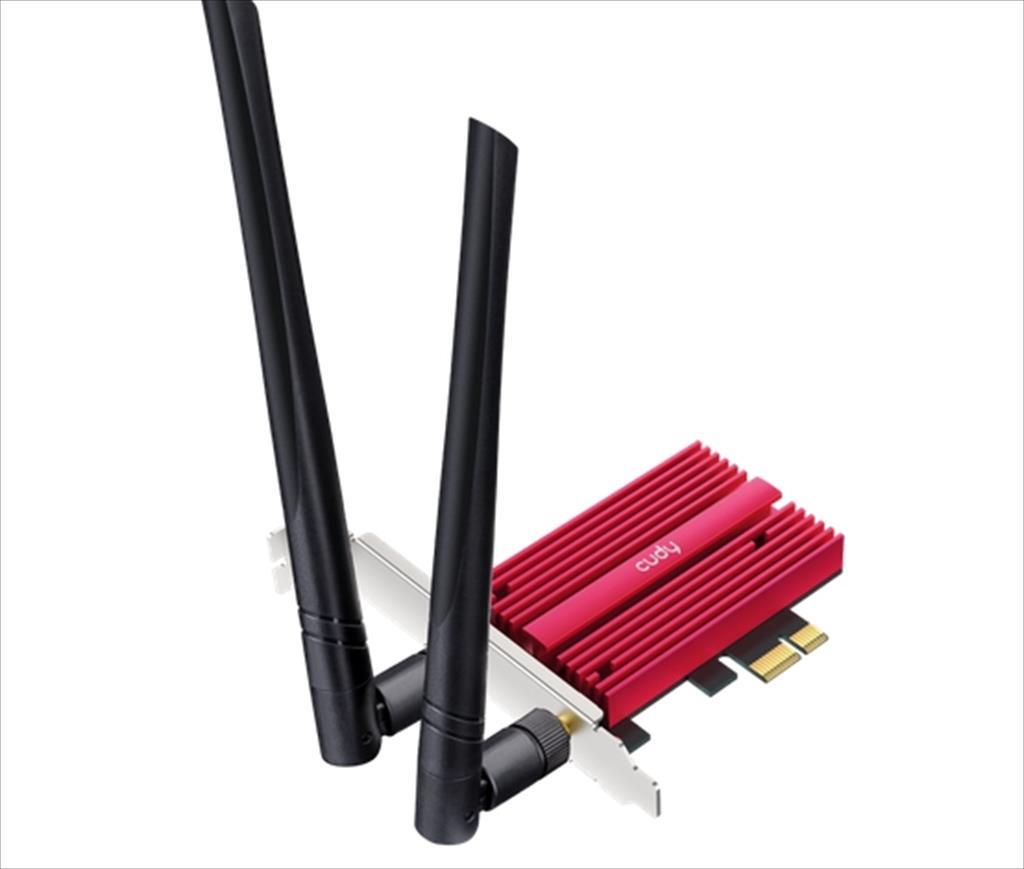 Cudy Be9300 bežična mrežna kartica Pci-E tropojasna Wifi 7 Bt 5.4 We9300