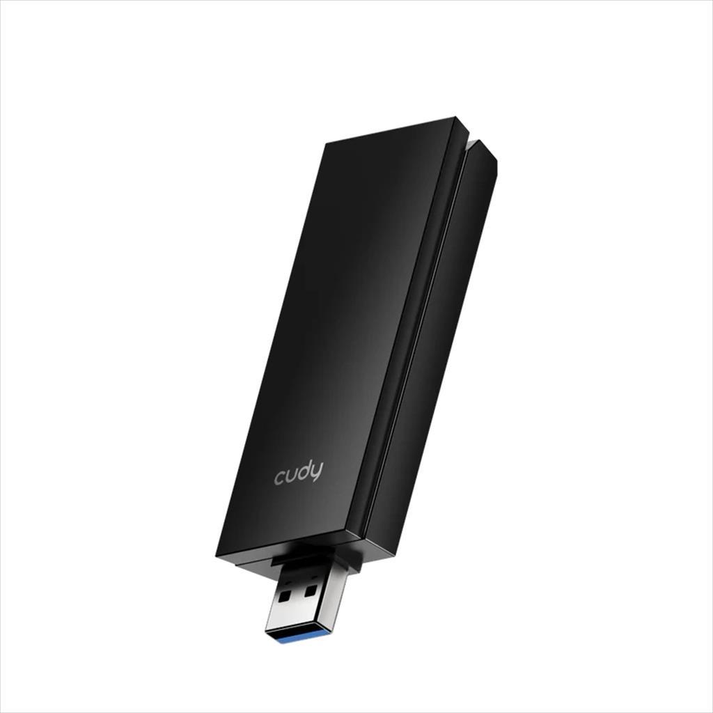 Cudy WU5400 mrežni USB adapter AX5400 WiFi 6/6E