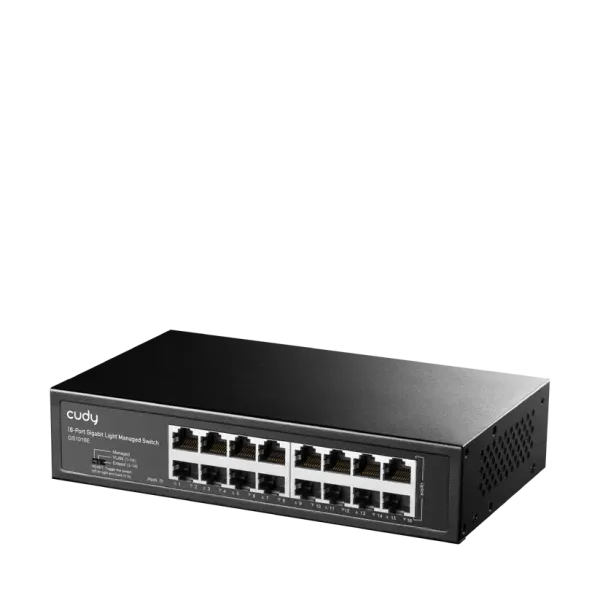 Cudy GS1016E Switch 16-port 10/100/1000 Light Managed