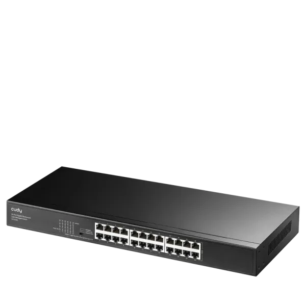 Cudy GS1024E Switch 24-port 10/100/1000 Rackmount Light Managed