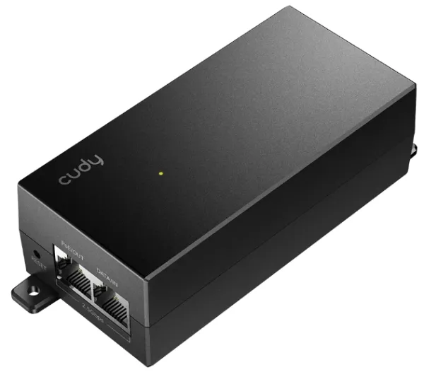 Cudy POE200H Adapter za napajanje mrežnog kabla 30W 2.5 Gbps PoE+ Injector 10/100/1000/2500 Mbps