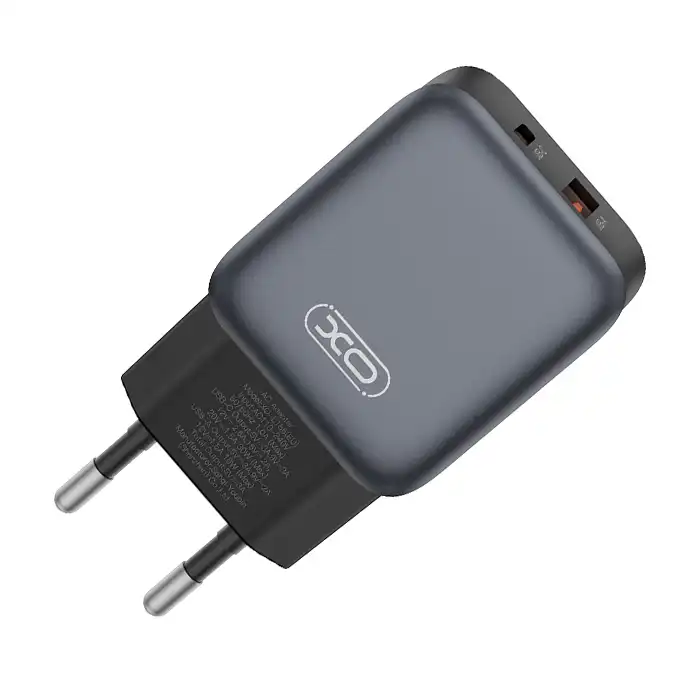 XO L156 Punjač USB-C/USB-A sa tip C kablom 30W
