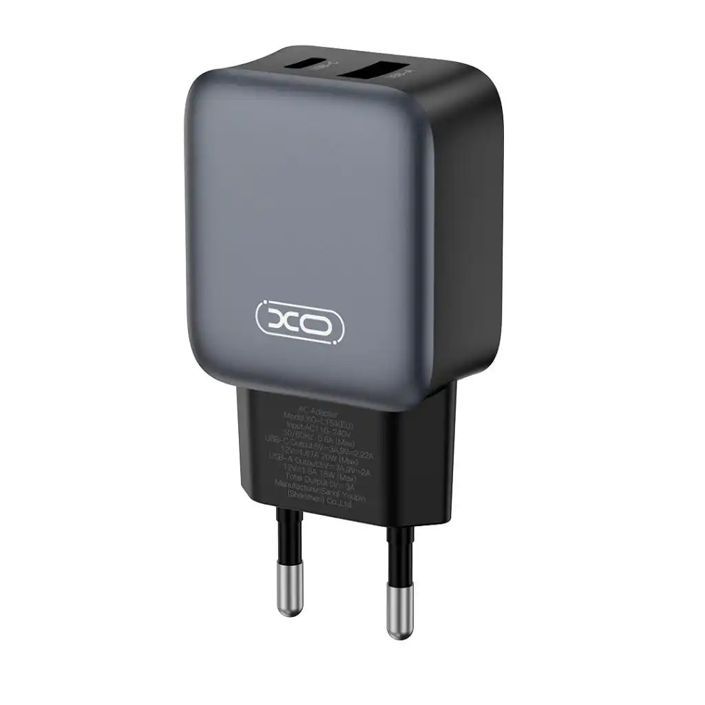 XO L154 Punjač USB-C sa tip C kablom 20W