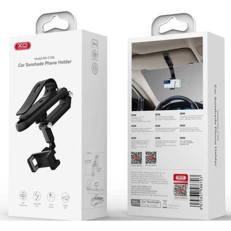 XO C185 Držač za mobilni telefon za automobil, Crni