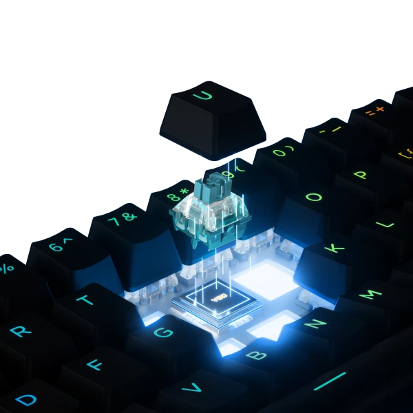 MCHOSE Ace 60 Pro Gaming tastatura Magnetic Switch, Crna