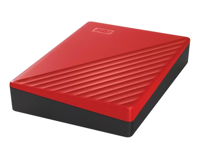 WD My Passport Eksterni HDD 4TB 2.5" WDBPKJ0040BRD, Crveni