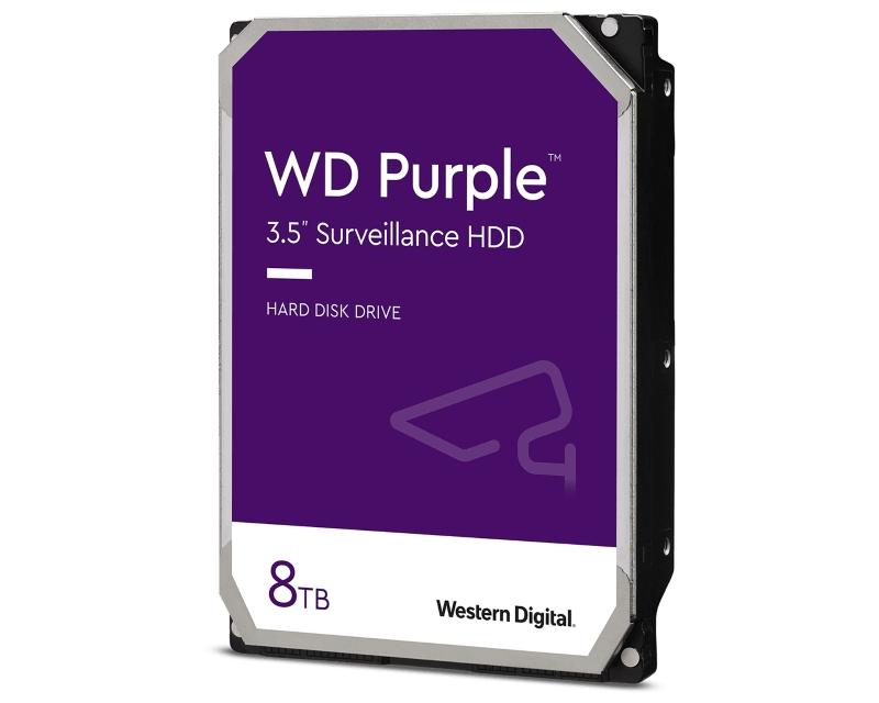 Hard disk 8TB Western Digital 256MB WD85PURZ