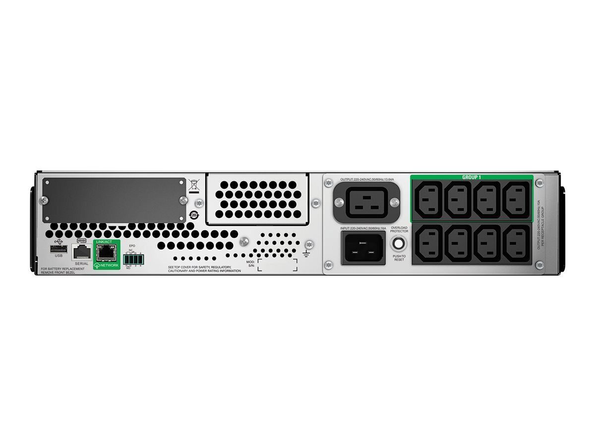APC SMT3000RMI2UC Uređaj za neprekidno napajanje (UPS) 3000VA, Sivi