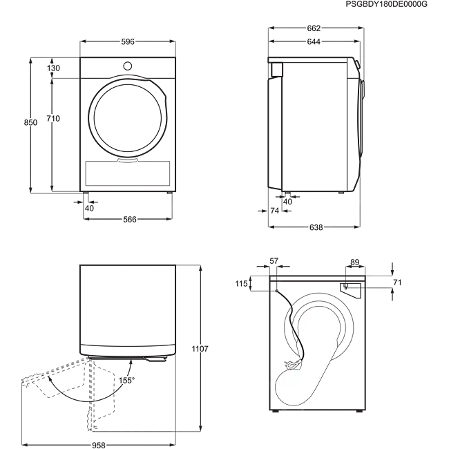 Electrolux EW7D283VE Mašina za sušenje veša