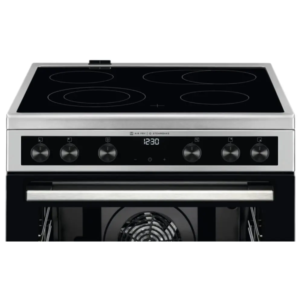 Električni šporet Electrolux LKR66021MX  širina 60cm/keramička ploča