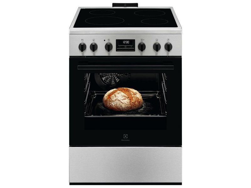 Električni šporet Electrolux LKR66021MX  širina 60cm/keramička ploča