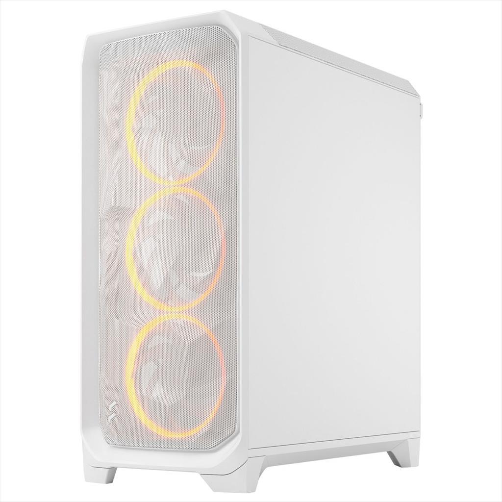 Fractal Design FD-C-MES3A-07 Mid-Tower kućište E-ATX ARGB kaljeno staklo, Belo