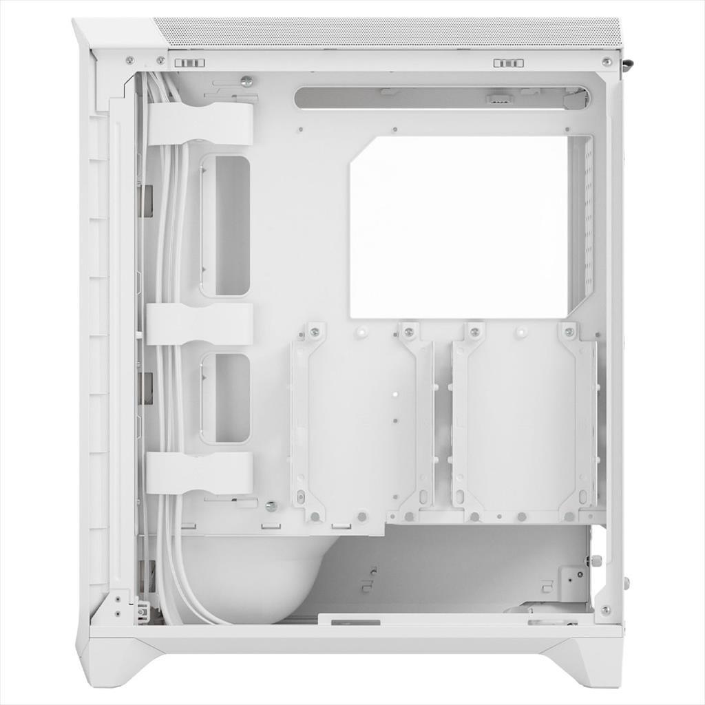 Fractal Design FD-C-MES3A-07 Mid-Tower kućište E-ATX ARGB kaljeno staklo, Belo