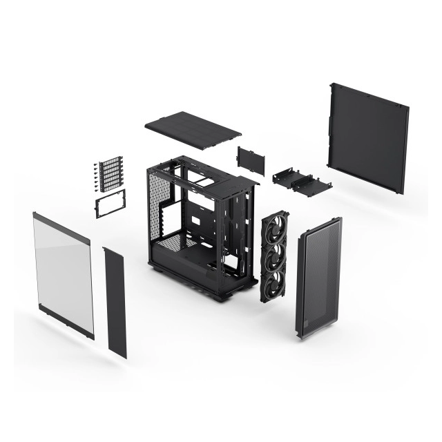 Fractal Design FD-C-EPO1A-04 Kućište Epoch TG RGB Light tint Crno