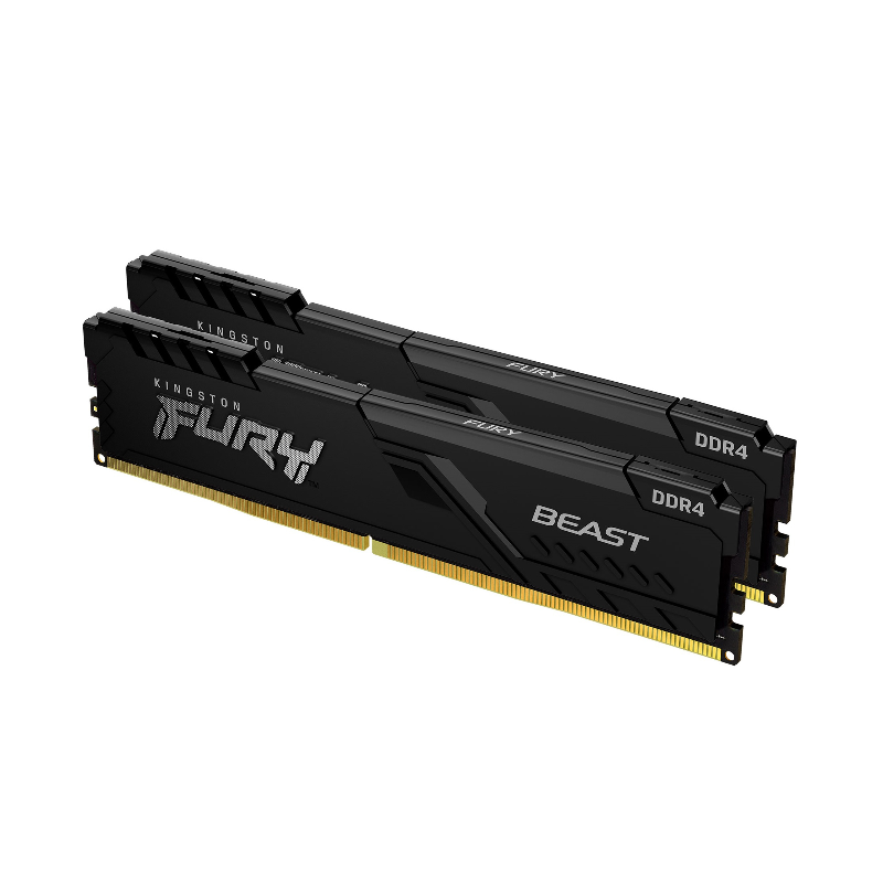 Memory DDR4 64GB/2x32GB/3200MHz Kingston Fury Beast KF432C16BBK2/64