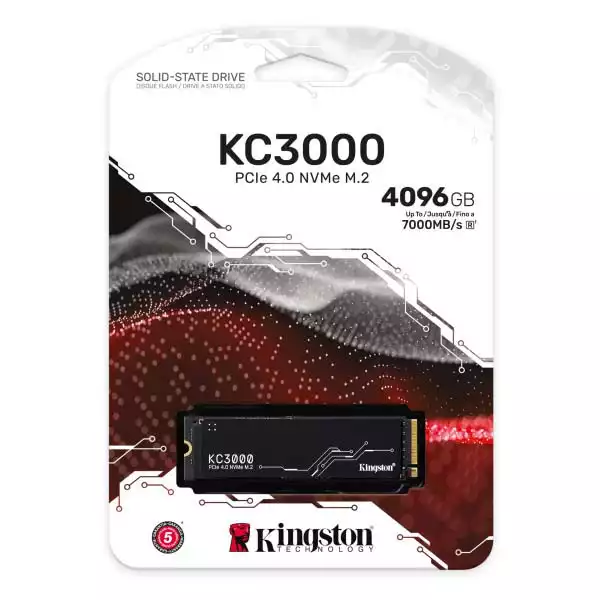 Kingston SKC3000D/4096G SSD Memorija M.2 NVMe 4TB