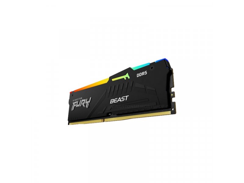 Kingston KF560C36BBEAK2-16 DDR5 RAM Memorija 16GB (2x8GB kit) 6000MT/s FURY Beast RGB EXPO