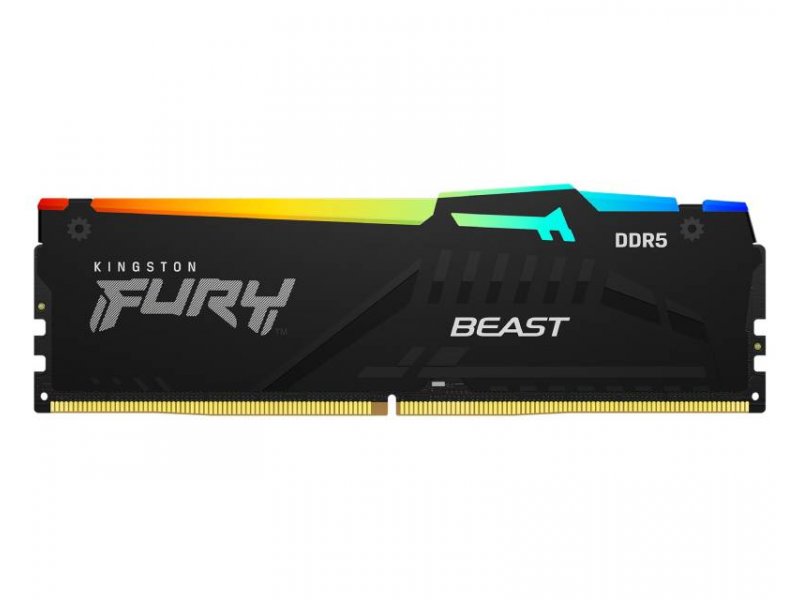 Kingston KF552C36BBEA-32 RAM memorija DIMM DDR5 32GB 5200MT/s Fury Beast RGB EXPO