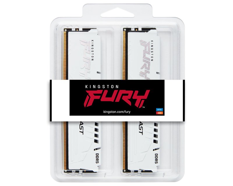 Kingston KF560C36BWEK2-64 RAM Memorija Fury Beast DIMM DDR5 64GB 2x32GB kit 6000MT/s EXPO