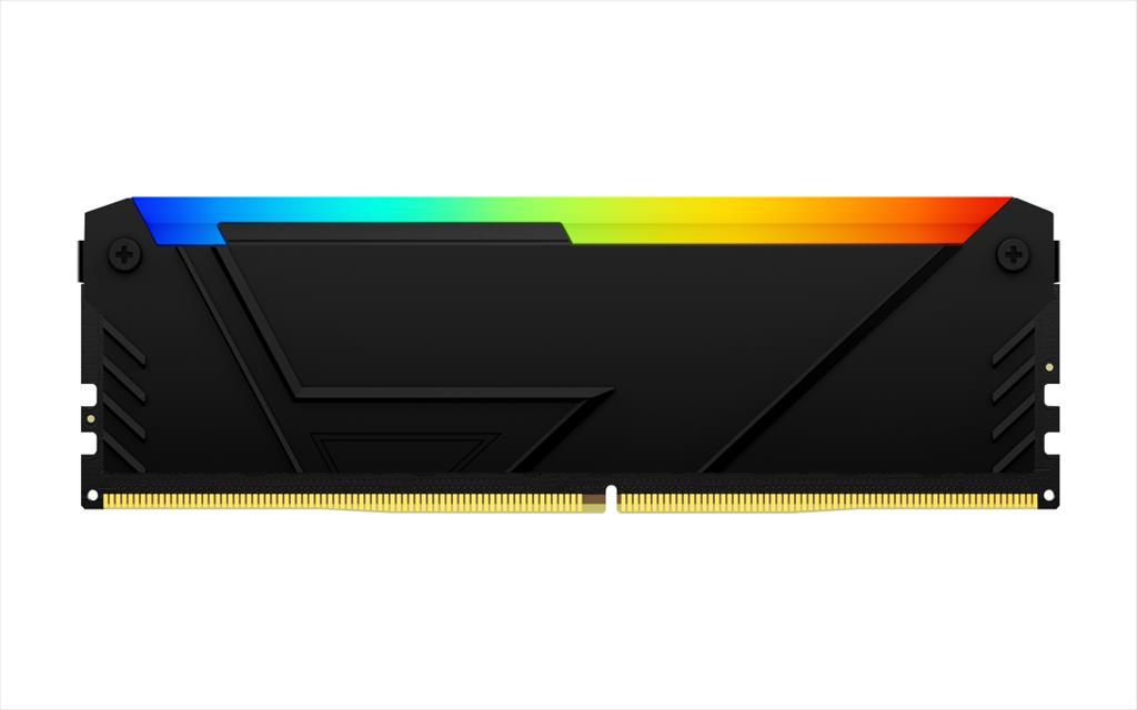 Kingston KF436C17BB2A/8 RAM memorija DDR4 8GB 3600MHz CL17 FURI BEAST BLACK RGB, Crna