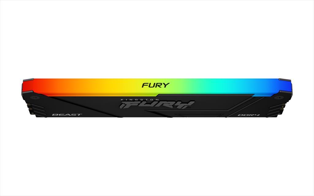 Kingston KF436C17BB2A/8 RAM memorija DDR4 8GB 3600MHz CL17 FURI BEAST BLACK RGB, Crna