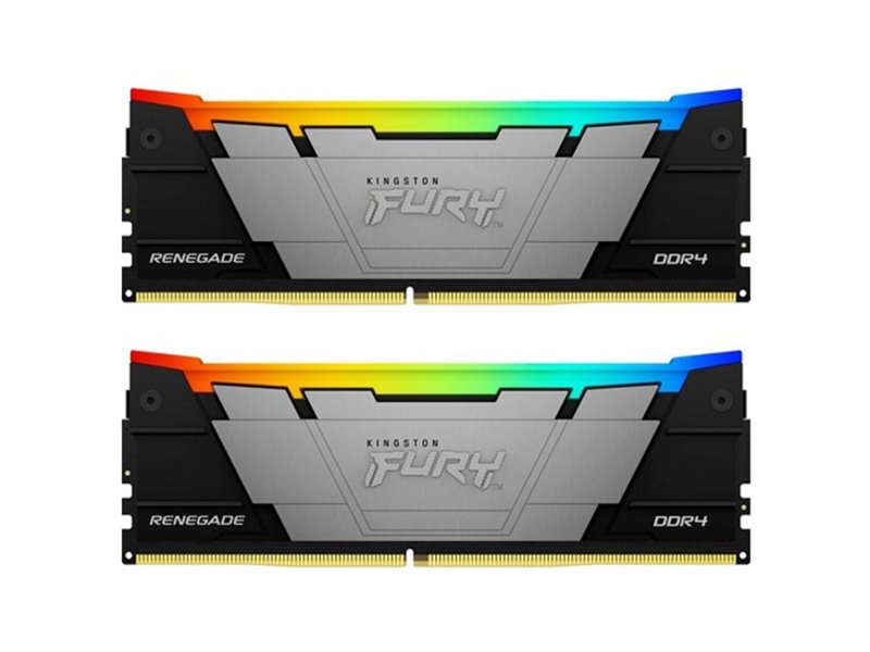 Kingston KF432C16RB2AK2/64 DDR4 RAM Memorija Fury Renegade RGB 64GB 3200MHz 2x32GB