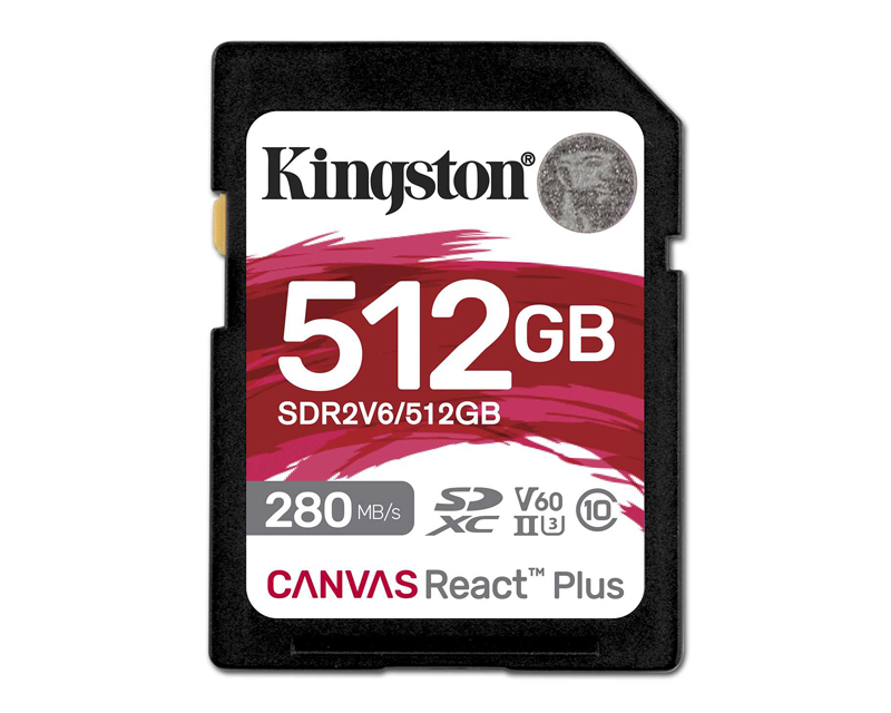 Kingston SDR2V6/512GB Memorijska kartica 512GB SDXC UHS-II 280R/150W U3 V60