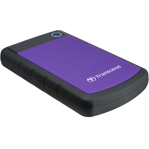 Transcend TS4TSJ25H3P Eksterni hard disk 4TB, Crno-ljubičasti