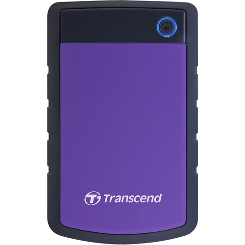 Transcend TS4TSJ25H3P Eksterni hard disk 4TB, Crno-ljubičasti