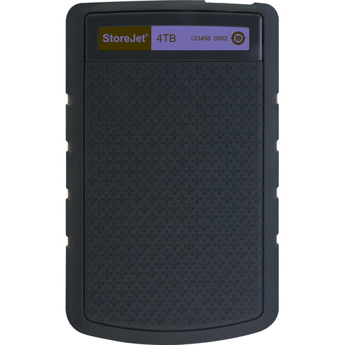 Transcend TS4TSJ25H3P Eksterni hard disk 4TB, Crno-ljubičasti