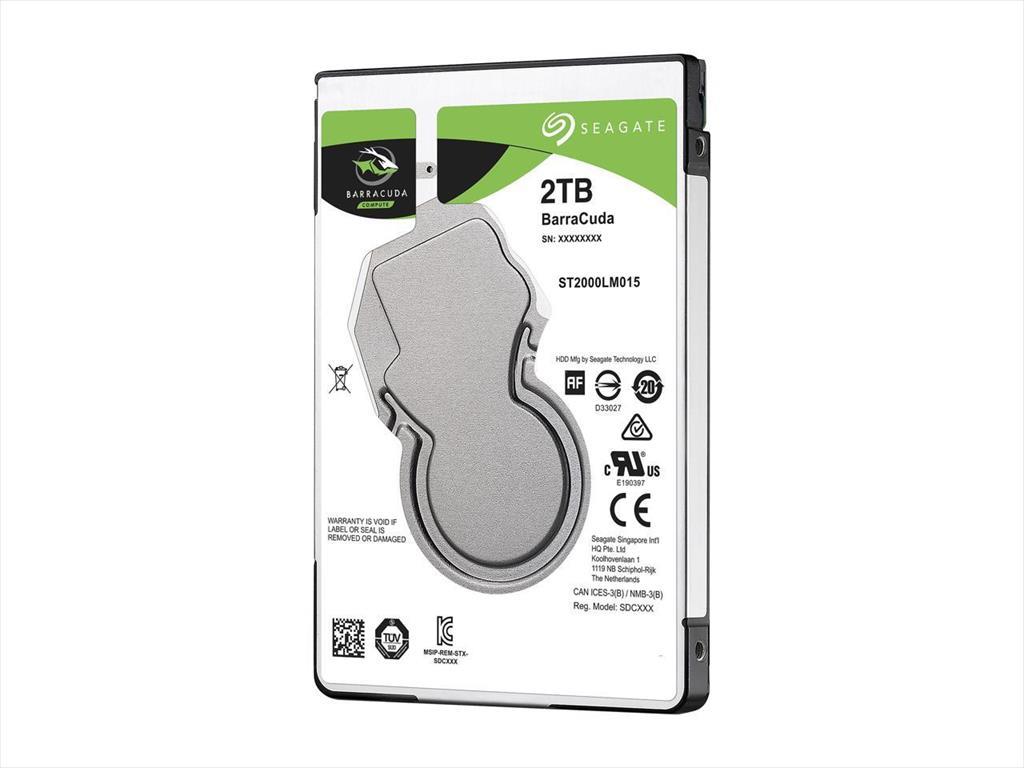Seagate ST2000LM015 Hard disk 2.5" 2tb barracuda 5400rpm 128mb sataiii