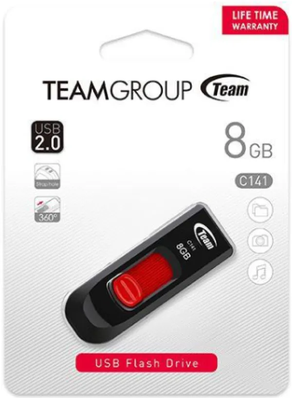 Team Group C141 USB Flash memorija TC1418GR01 8GB USB 2.0
