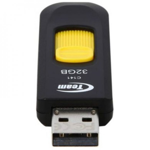 Team Group TC14132GY01 USB 2.0 Flash 32GB C141 crno-žuti