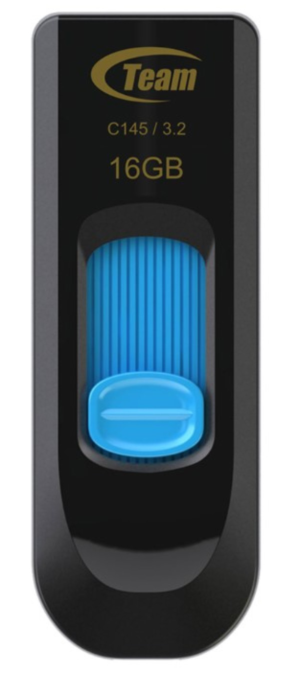 Team C145 USB Flash memorija 16GB USB 3.2 TC145316GL01, Crna