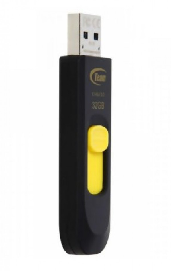 Team C145 USB 3.2 Flash 32GB TC145332GY01 crno-žuti
