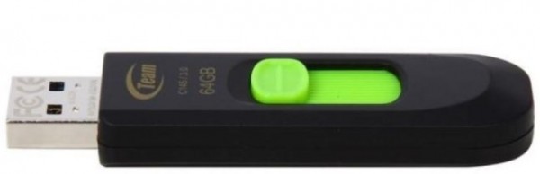 Team Group C145 TC145364GG01 USB 3.2 Flash 64GB, Crno-zeleni