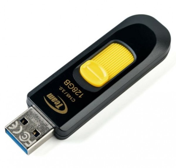 Team C145 TC1453128GY01 USB 3.2 Flash 128GB crno-žuti