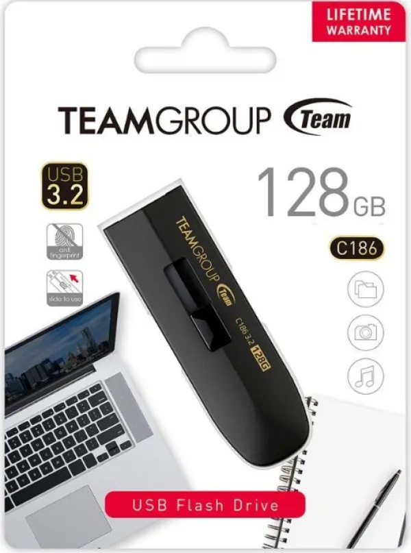 Team C186 USB Flash memorija TC1863128GB01 128GB USB 3.2