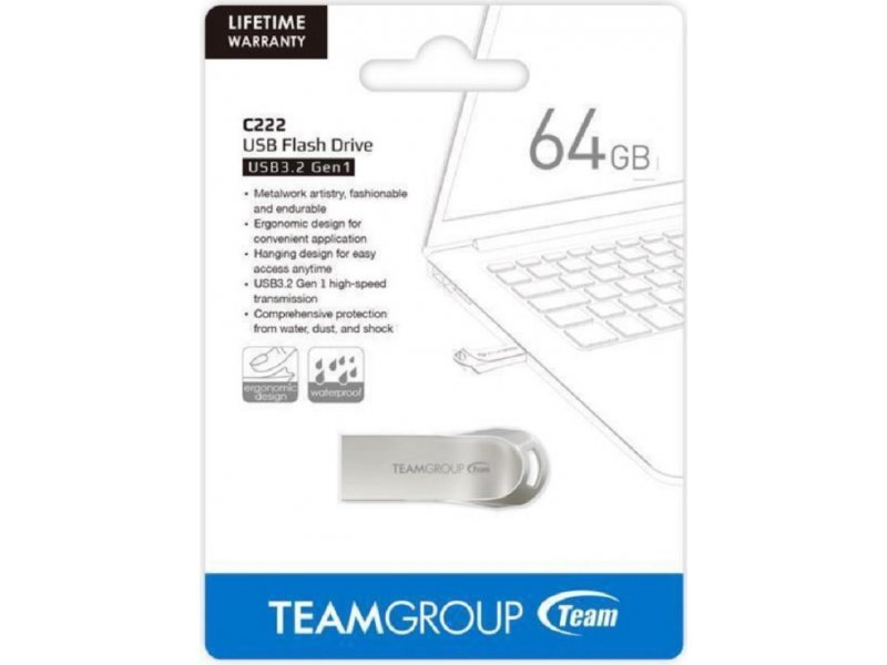 Team C222 USB Flash 64GB 3.2